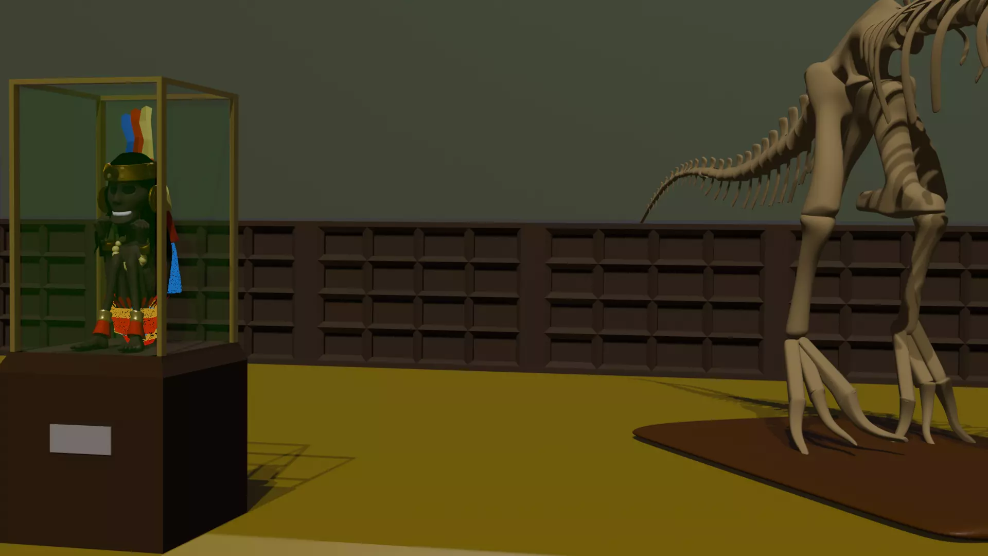 Rascar in museum Free 3D model