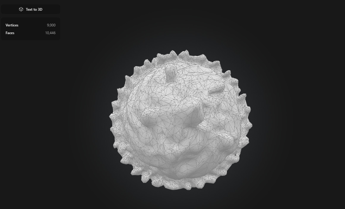 Fantasy Cupcake Stylized Dessert 3D Model 3D model_4