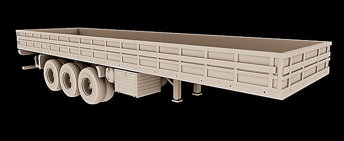 BULK TRAILER 3D print model