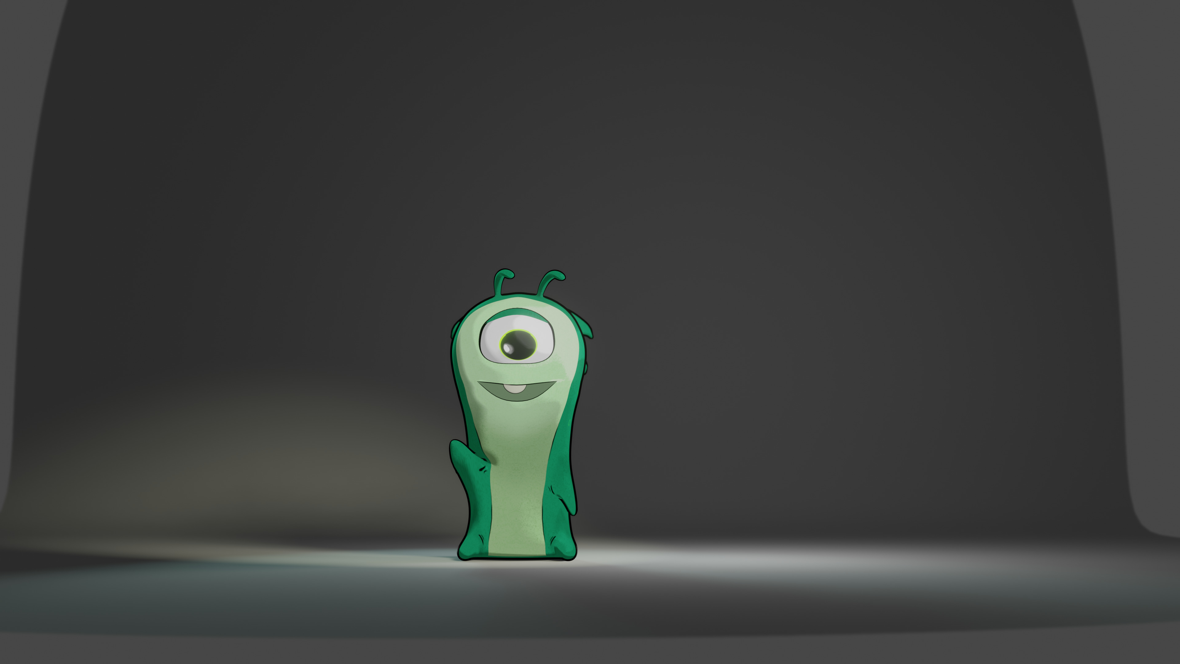Slug Boon Doc Low-poly 3D model_1