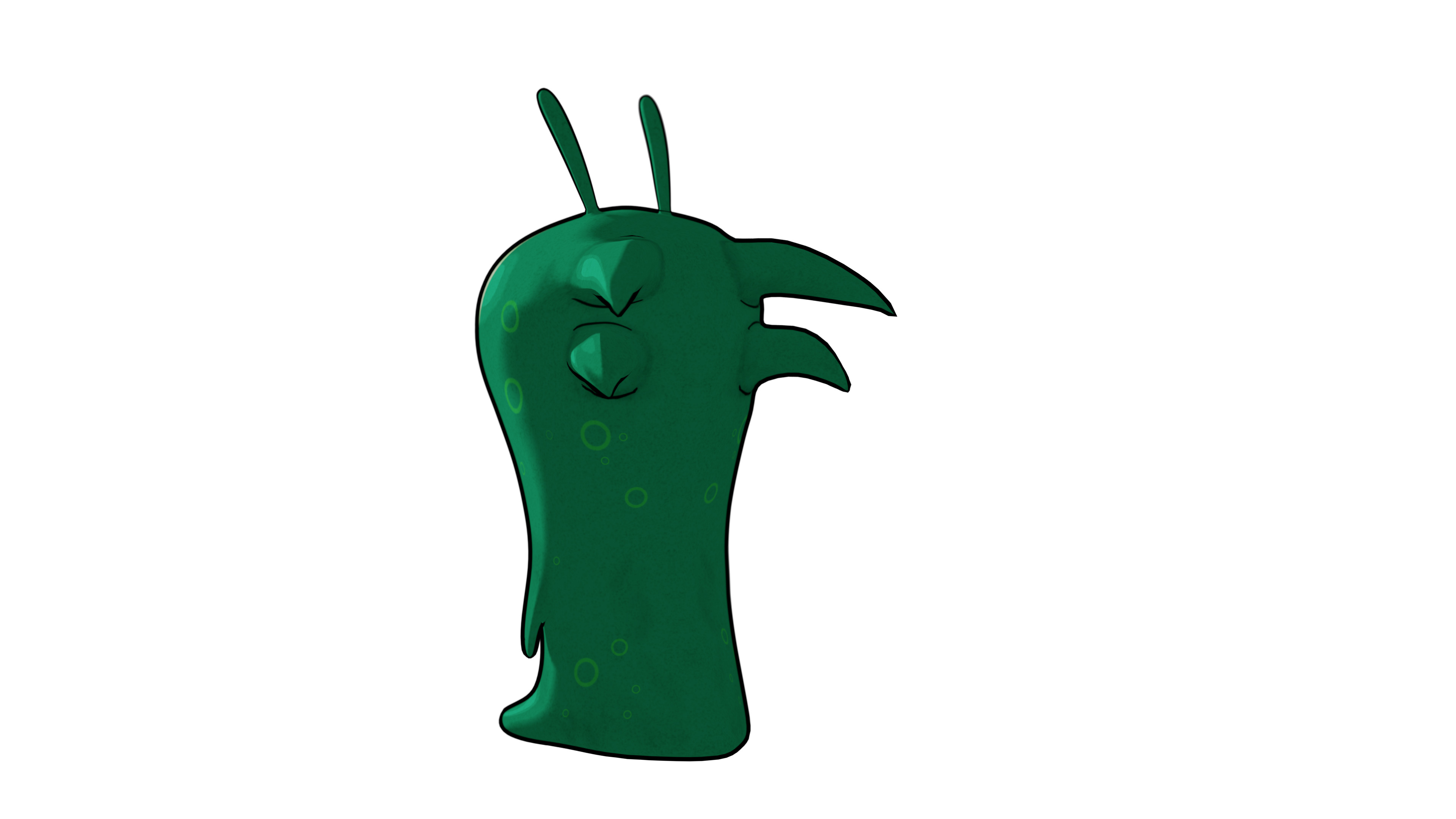 Slug Boon Doc Low-poly 3D model_3