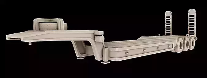 PLANK TRAILER 3D print model