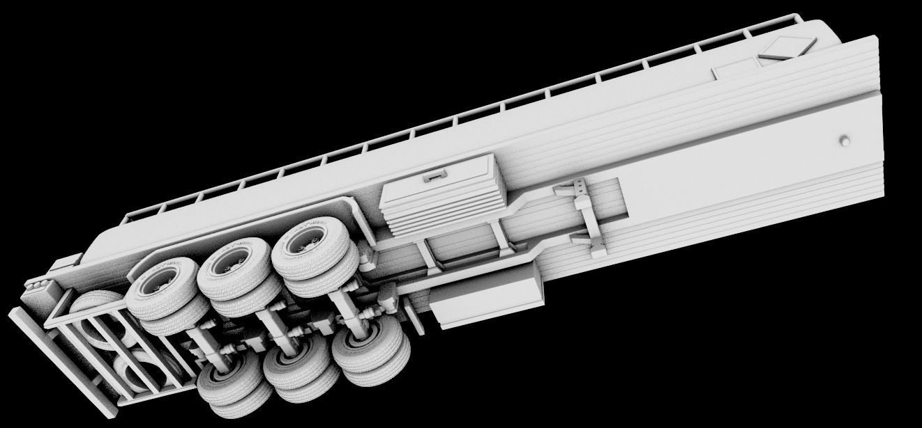 TANK TRUCK  3D print model_5