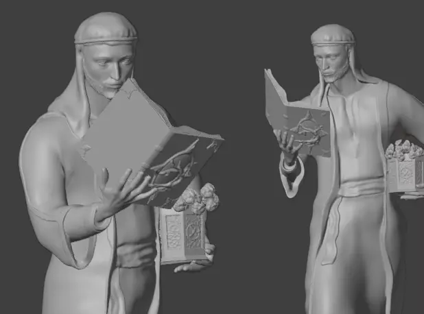 Usaybia the Apothecary of the Desert 3D print model_0