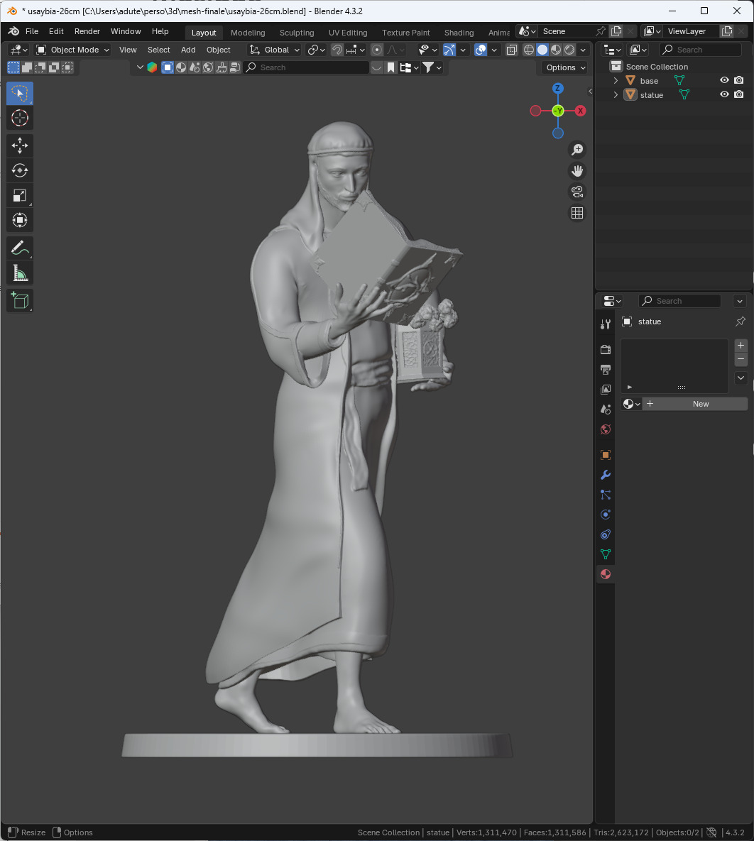 Usaybia the Apothecary of the Desert 3D print model_4
