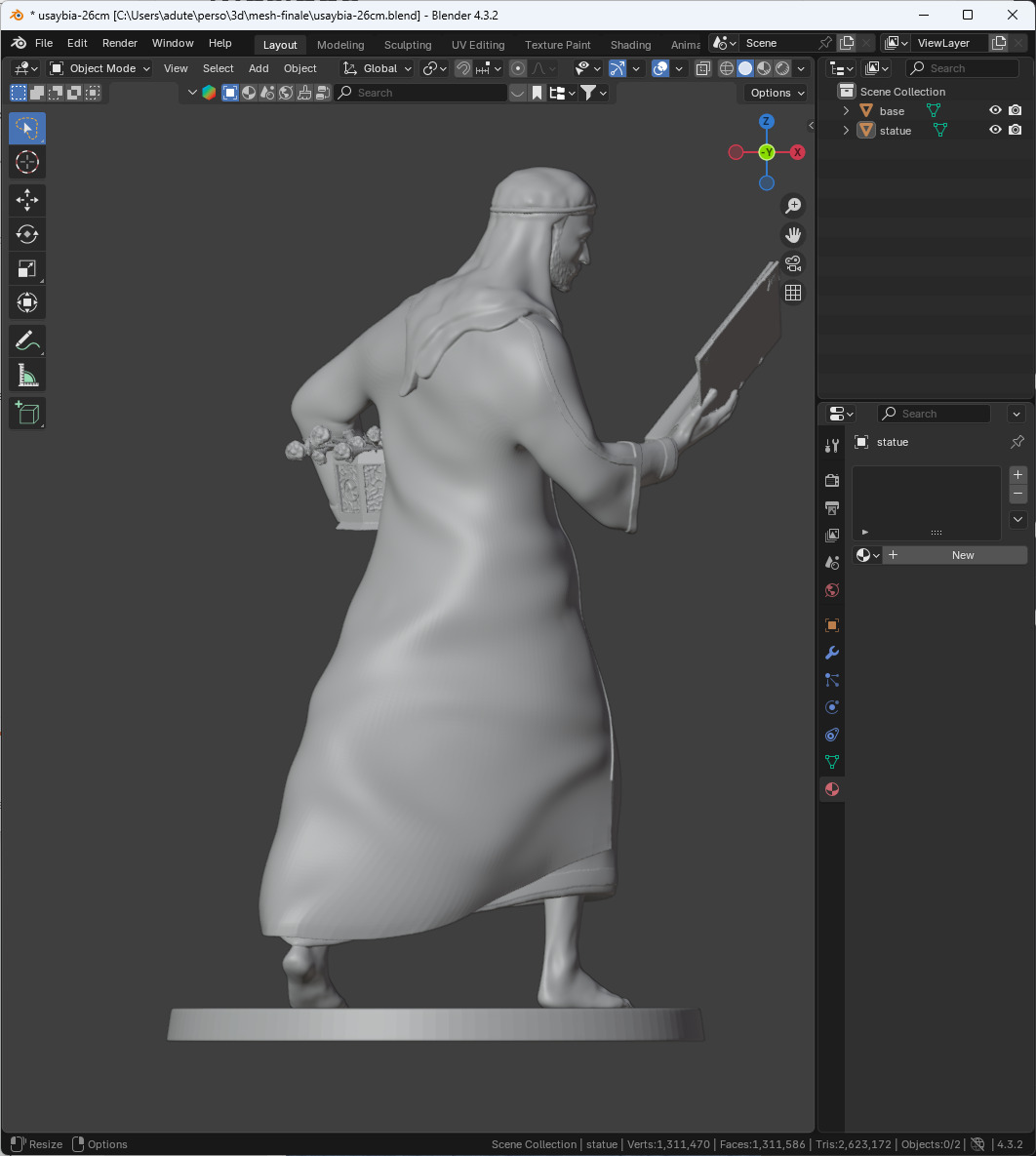 Usaybia the Apothecary of the Desert 3D print model_6