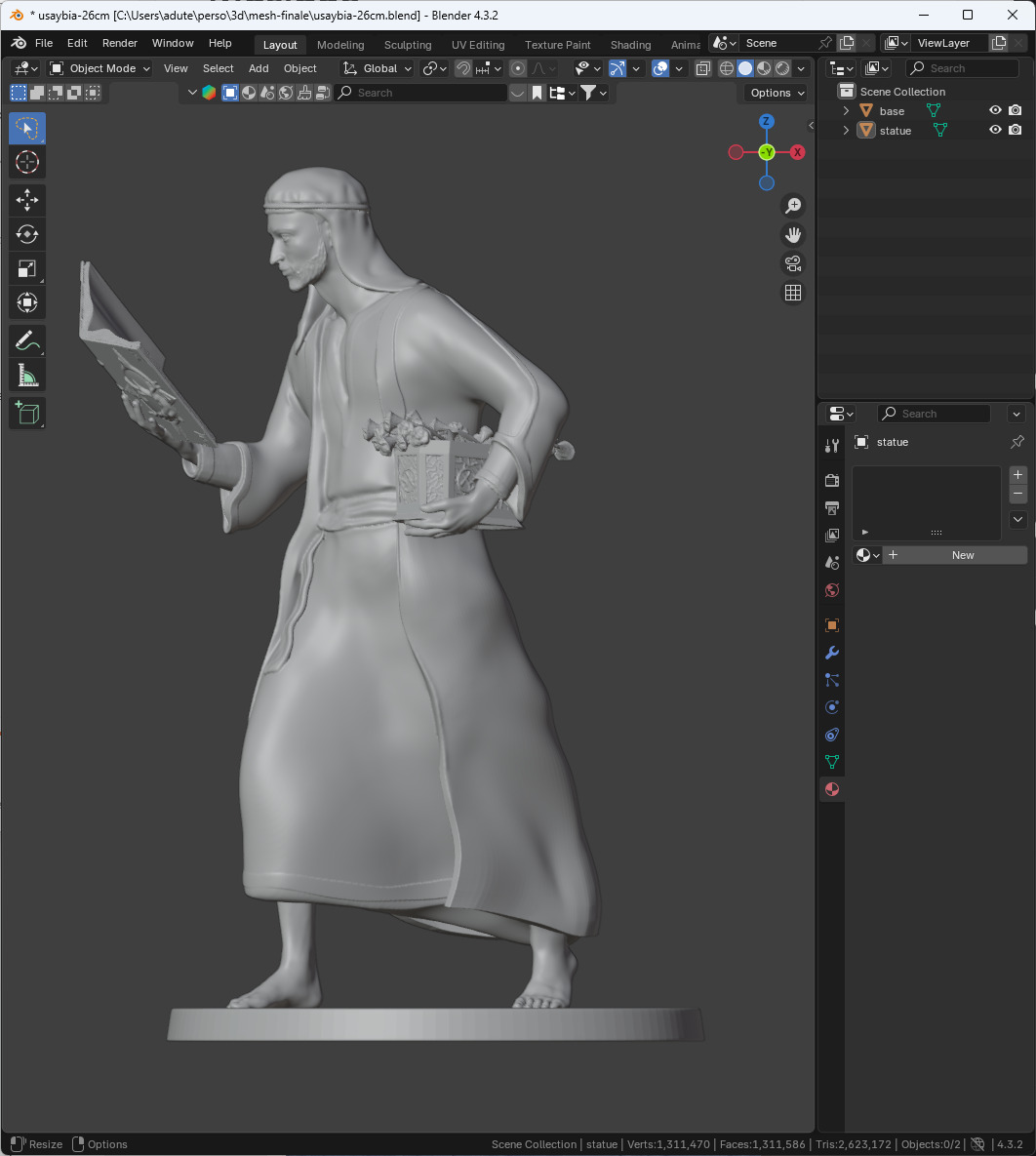 Usaybia the Apothecary of the Desert 3D print model_10