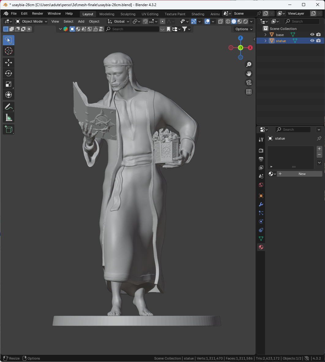 Usaybia the Apothecary of the Desert 3D print model_2