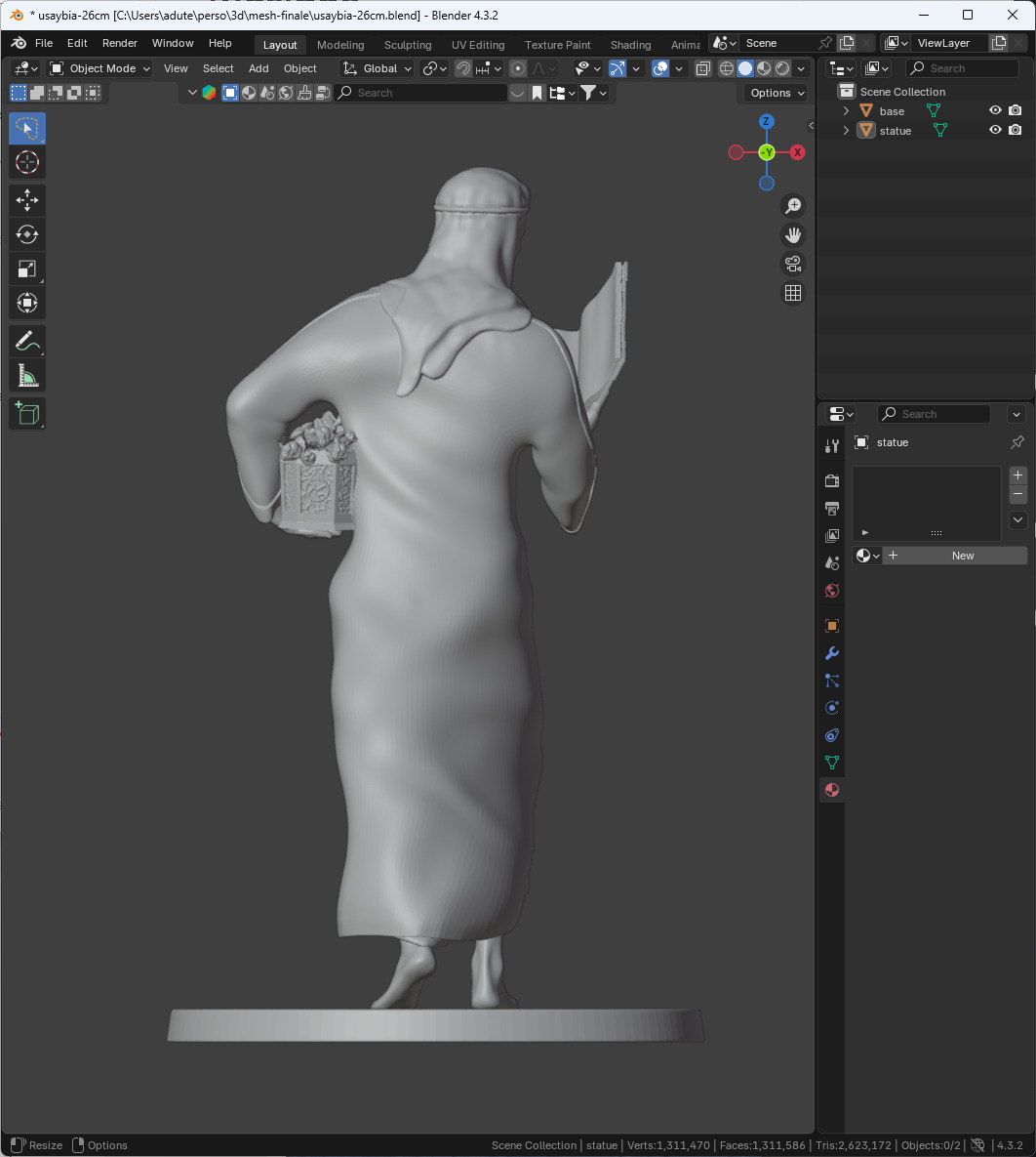 Usaybia the Apothecary of the Desert 3D print model_7