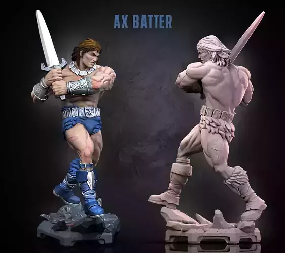 Ax Battler 3D print model