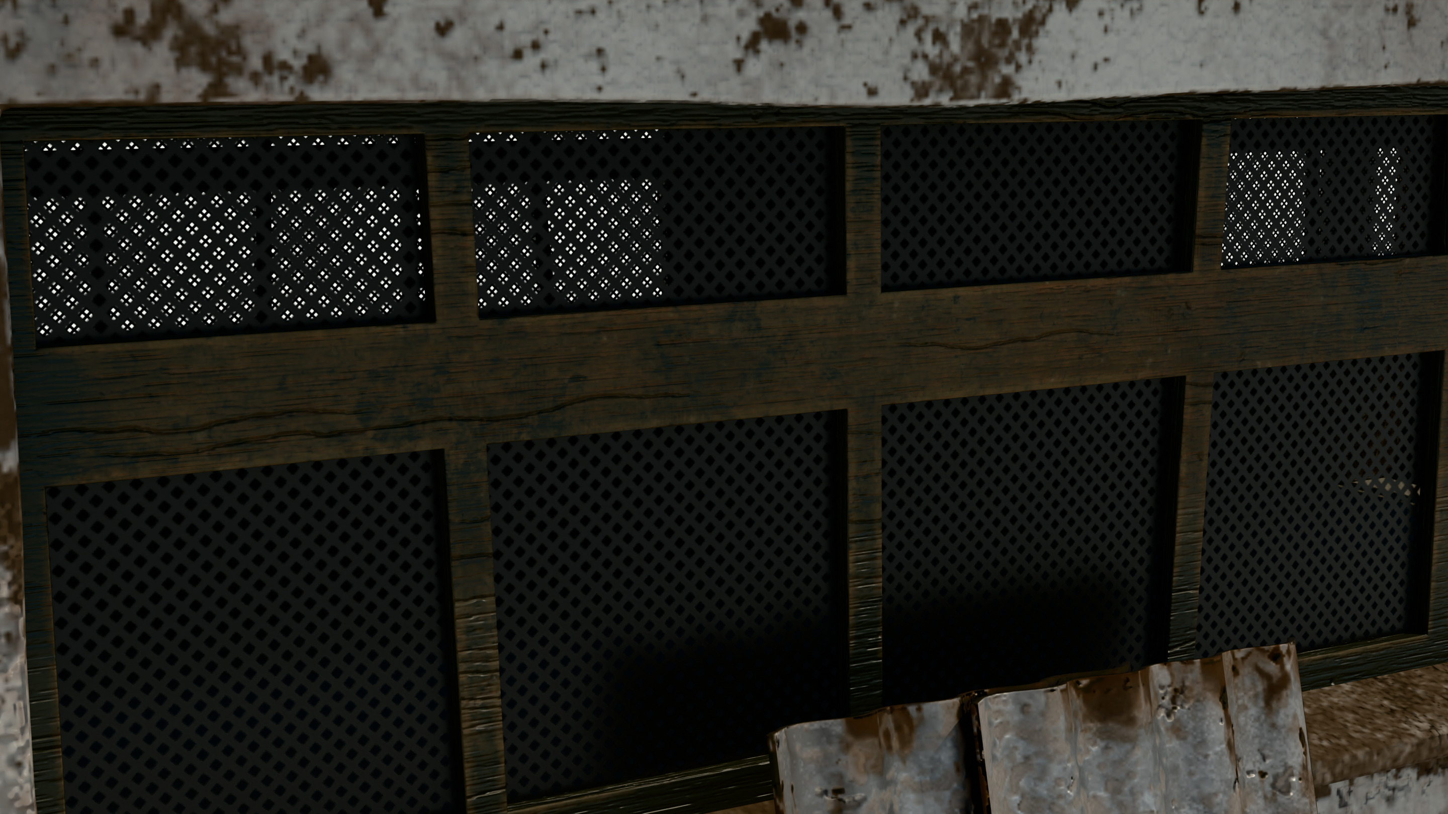 Old house 03 Low-poly 3D model_8