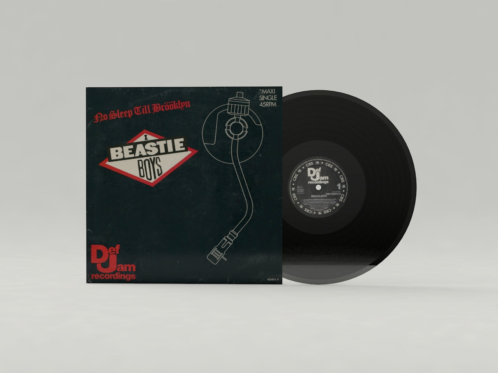 Vinyl Record 3D model_1
