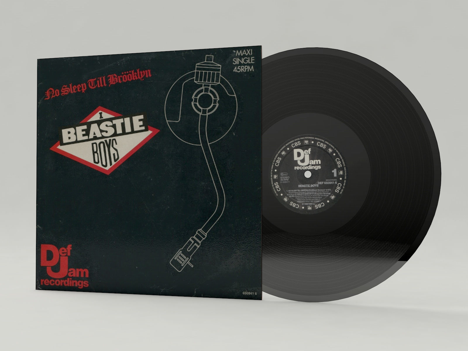 Vinyl Record 3D model_2