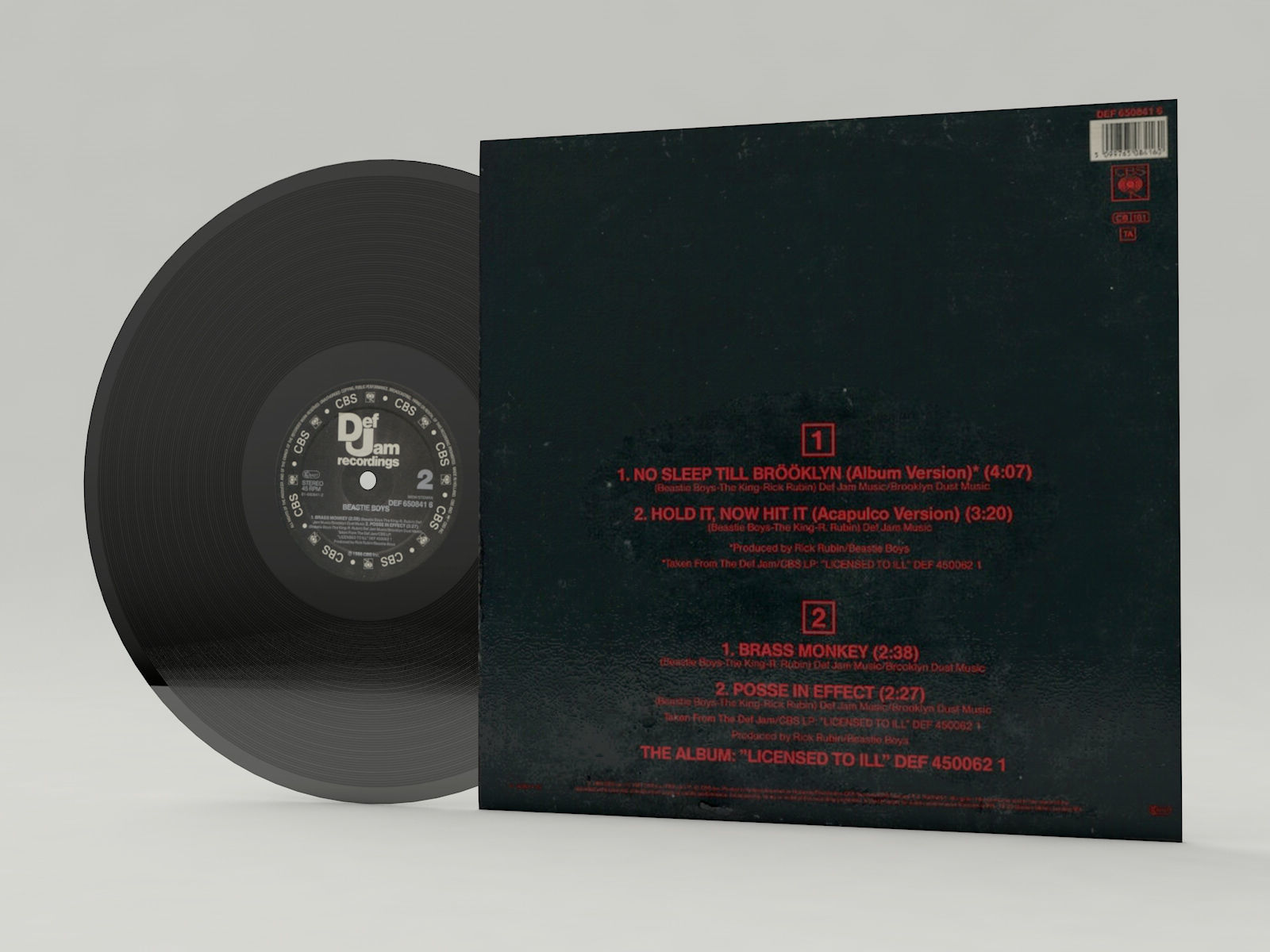 Vinyl Record 3D model_3