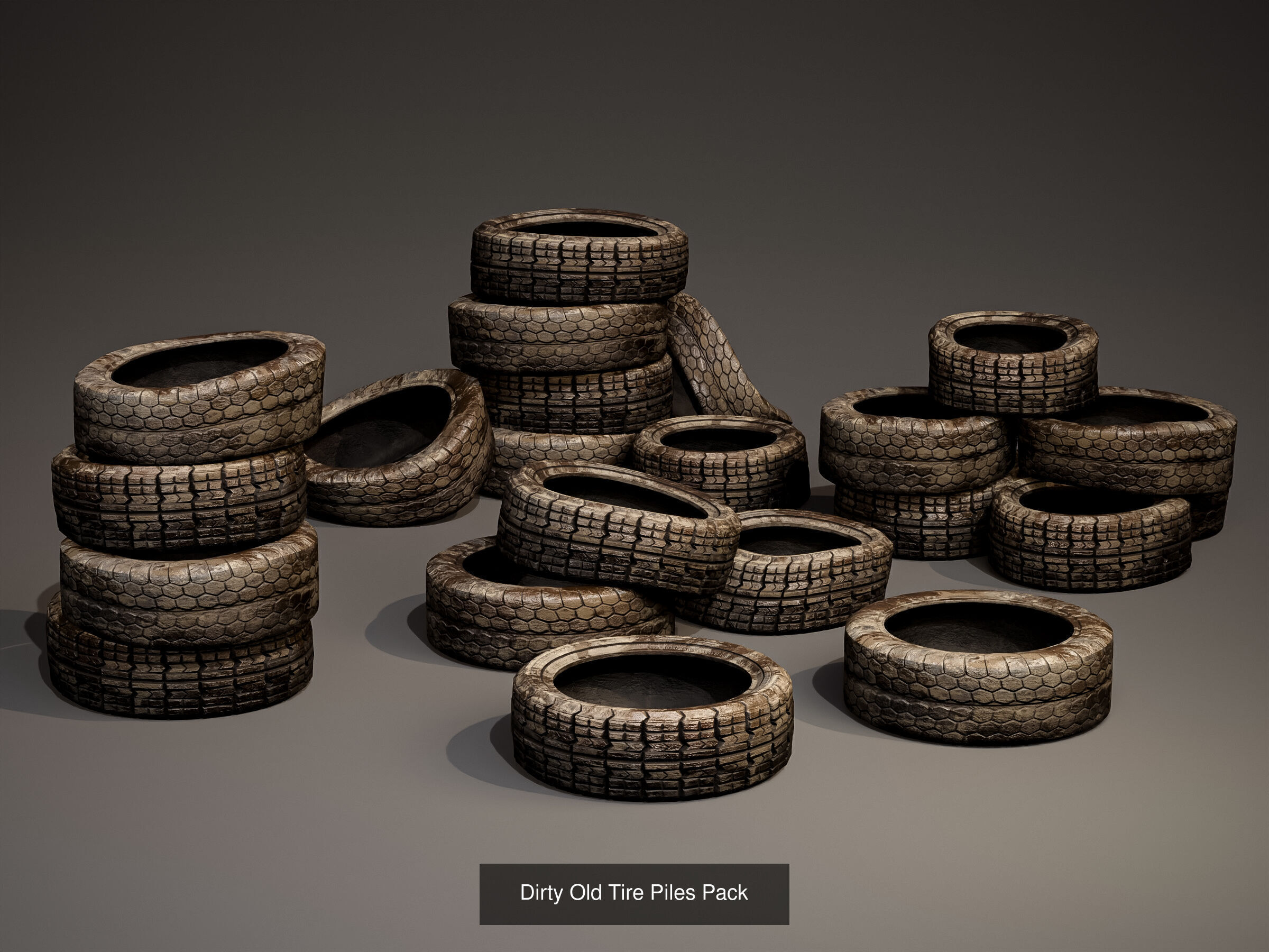 Trash Pack - Urban Game-Ready Assets 3D Model Collection_14