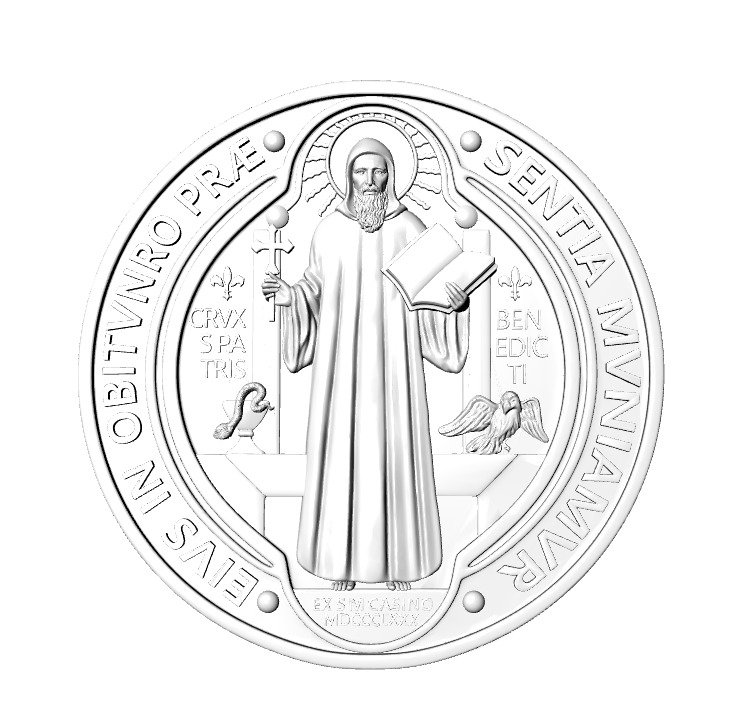 Saint Benedict 3D print model_5