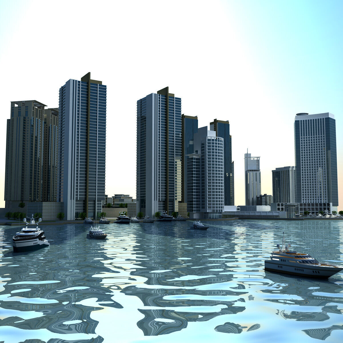 Marina Square - Abu Dhabi 3D model_2