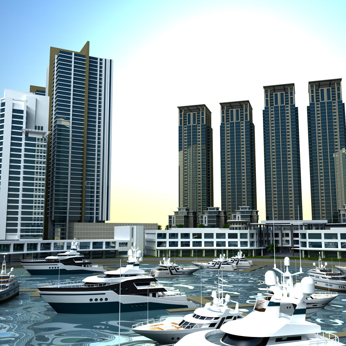 Marina Square - Abu Dhabi 3D model_5