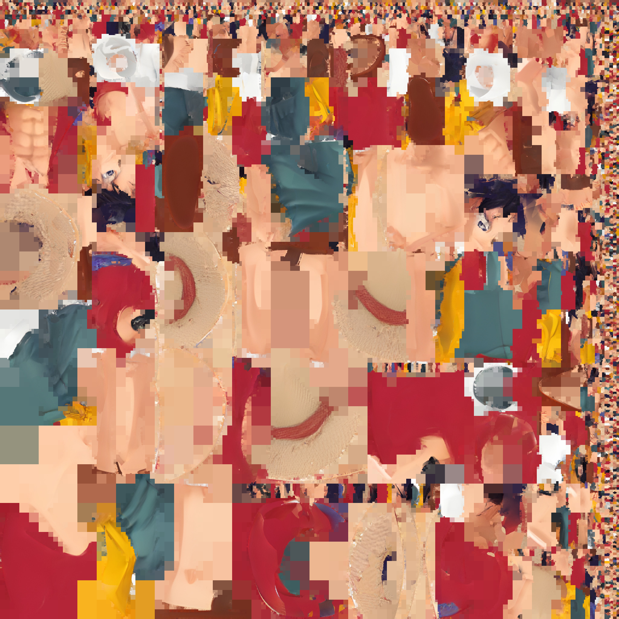 Monkey D Luffy 3D Model Low-poly 3D model_4