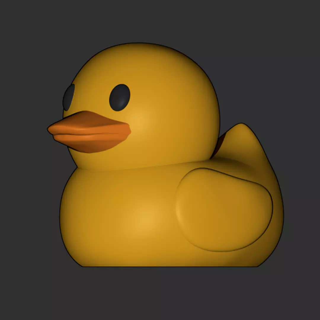 rubber duck 3D print model