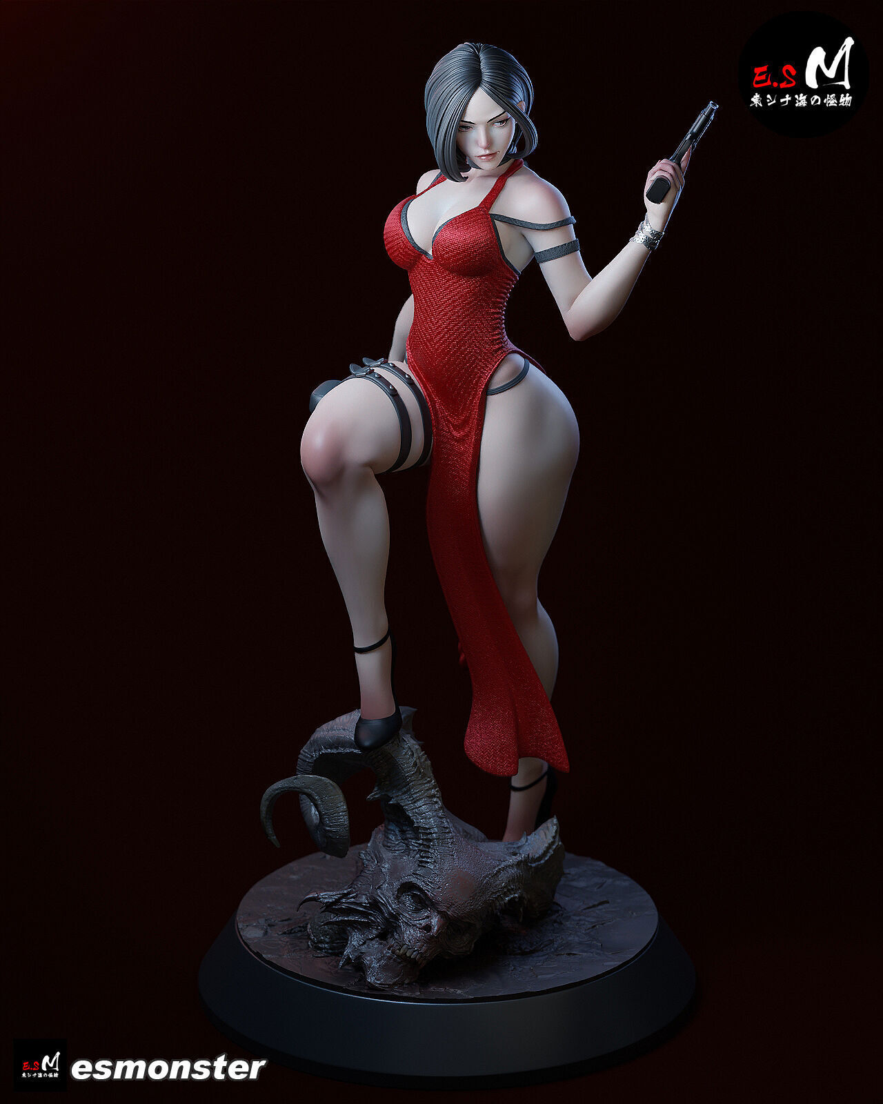 Ada wong CHARACTER BY ESM 3D print model_11