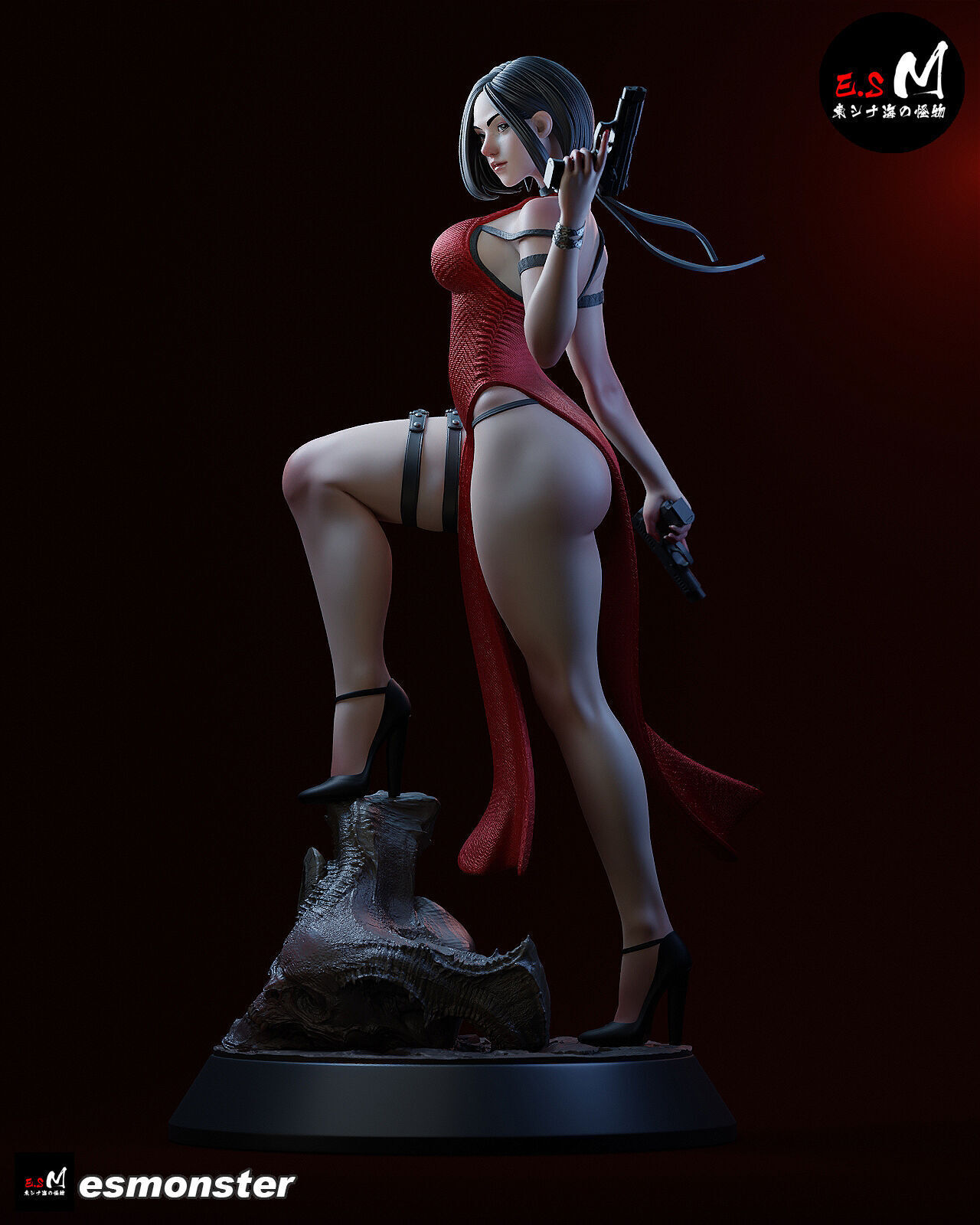 Ada wong CHARACTER BY ESM 3D print model_10