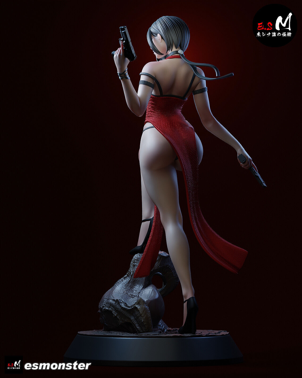 Ada wong CHARACTER BY ESM 3D print model_15
