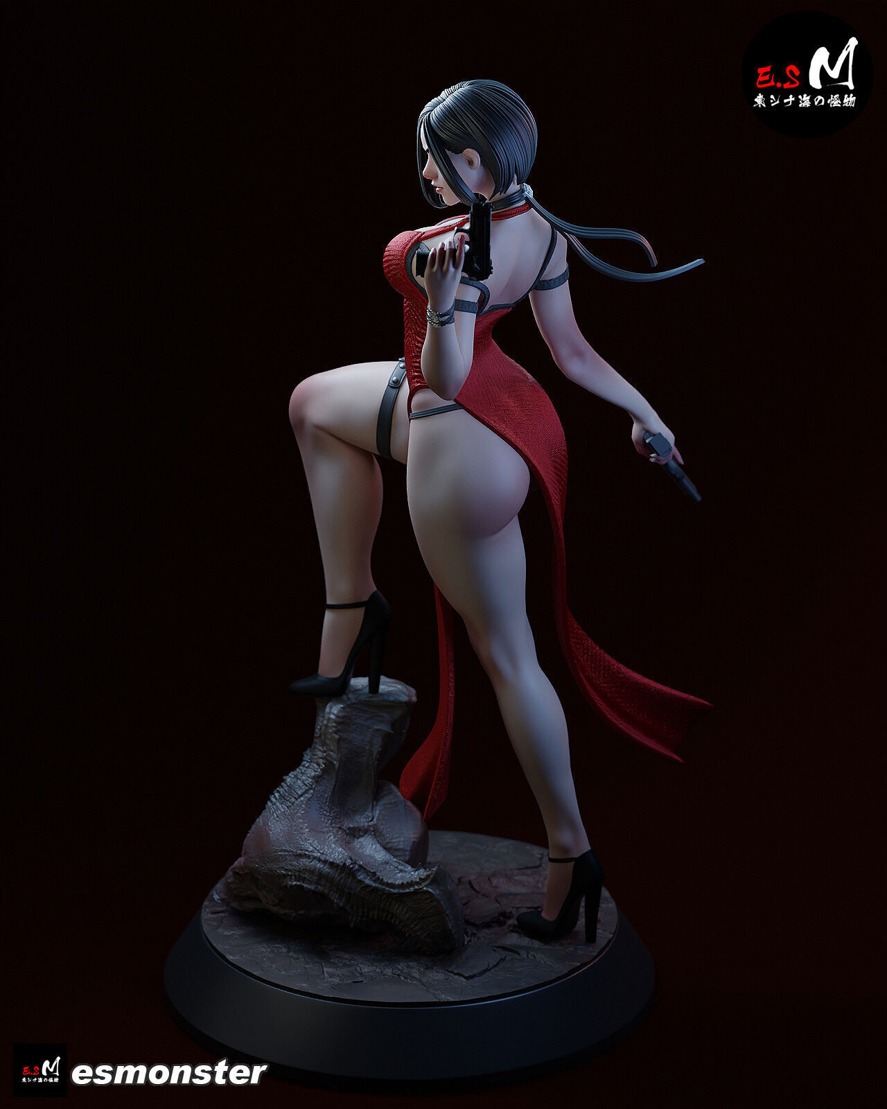 Ada wong CHARACTER BY ESM 3D print model_6