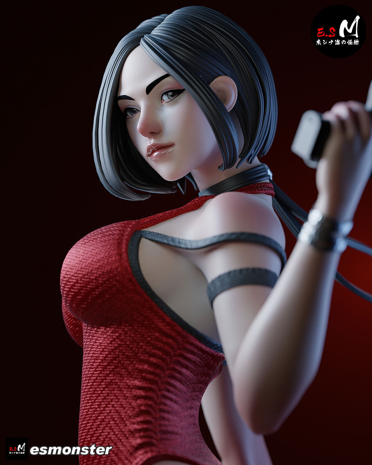 Ada wong CHARACTER BY ESM 3D print model_8