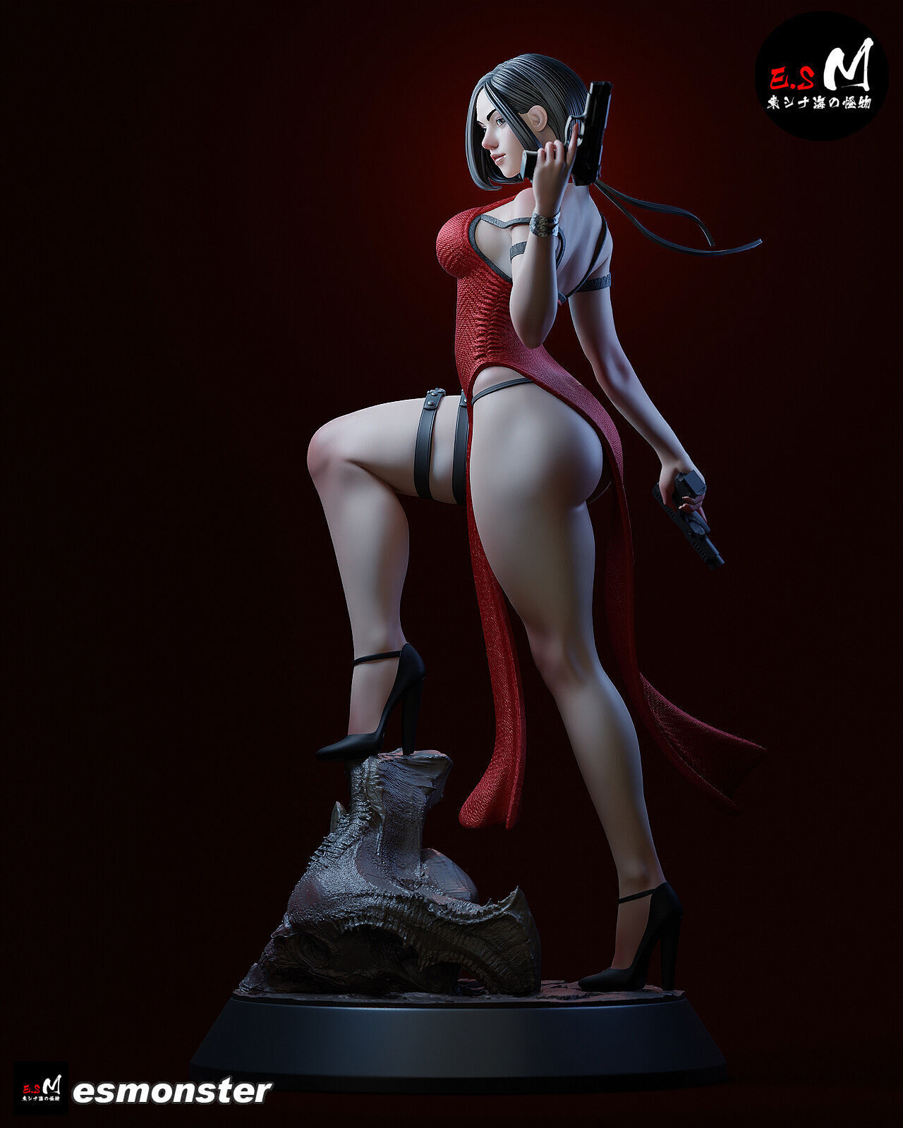 Ada wong CHARACTER BY ESM 3D print model_17
