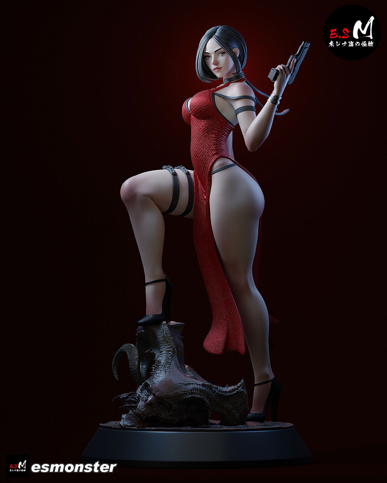 Ada wong CHARACTER BY ESM 3D print model_12