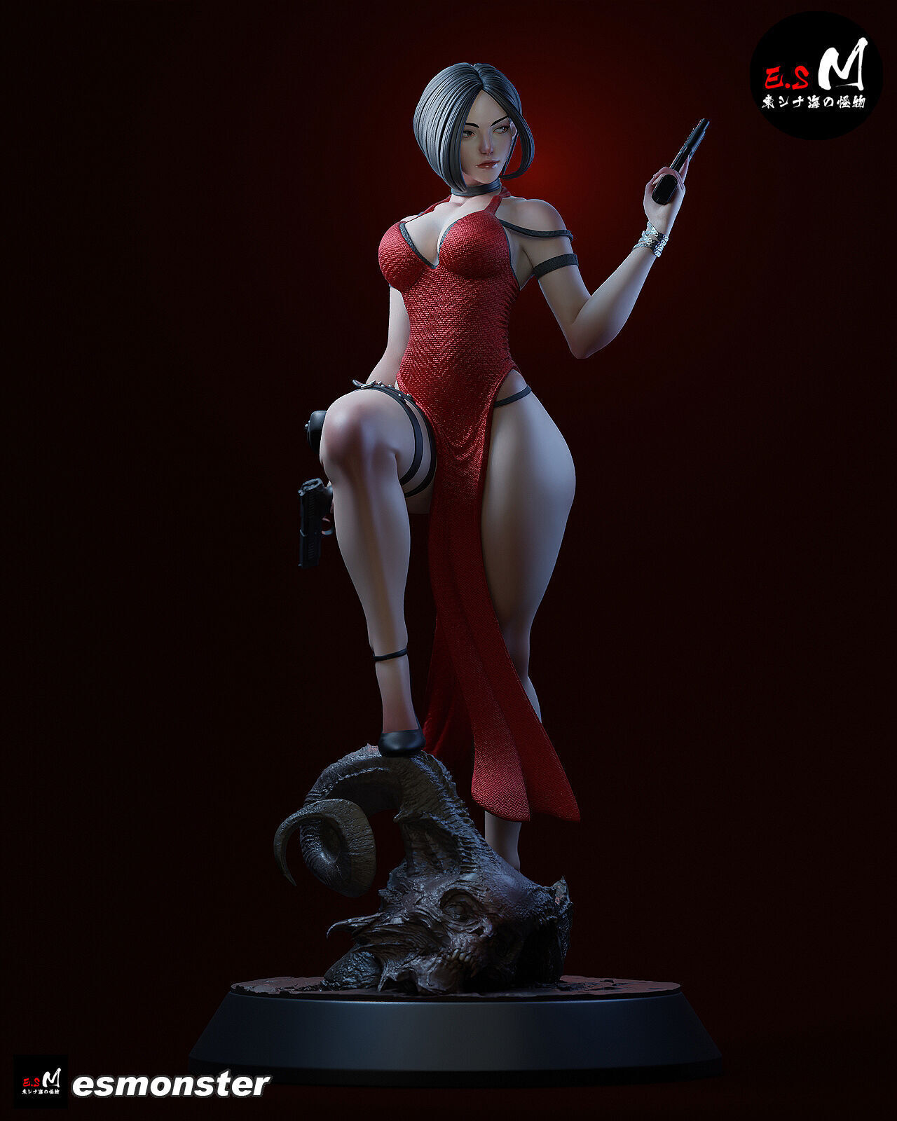 Ada wong CHARACTER BY ESM 3D print model_13
