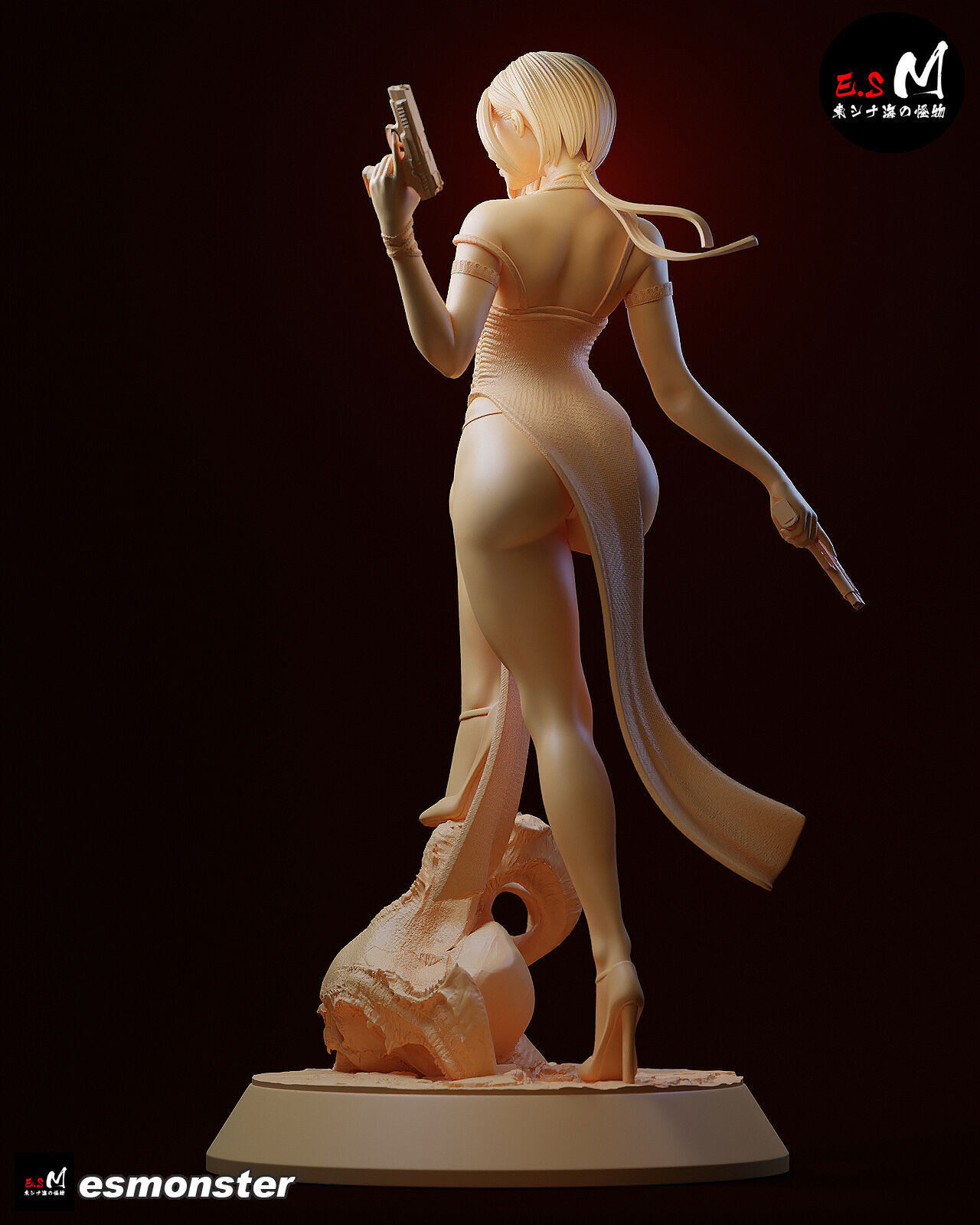 Ada wong CHARACTER BY ESM 3D print model_21