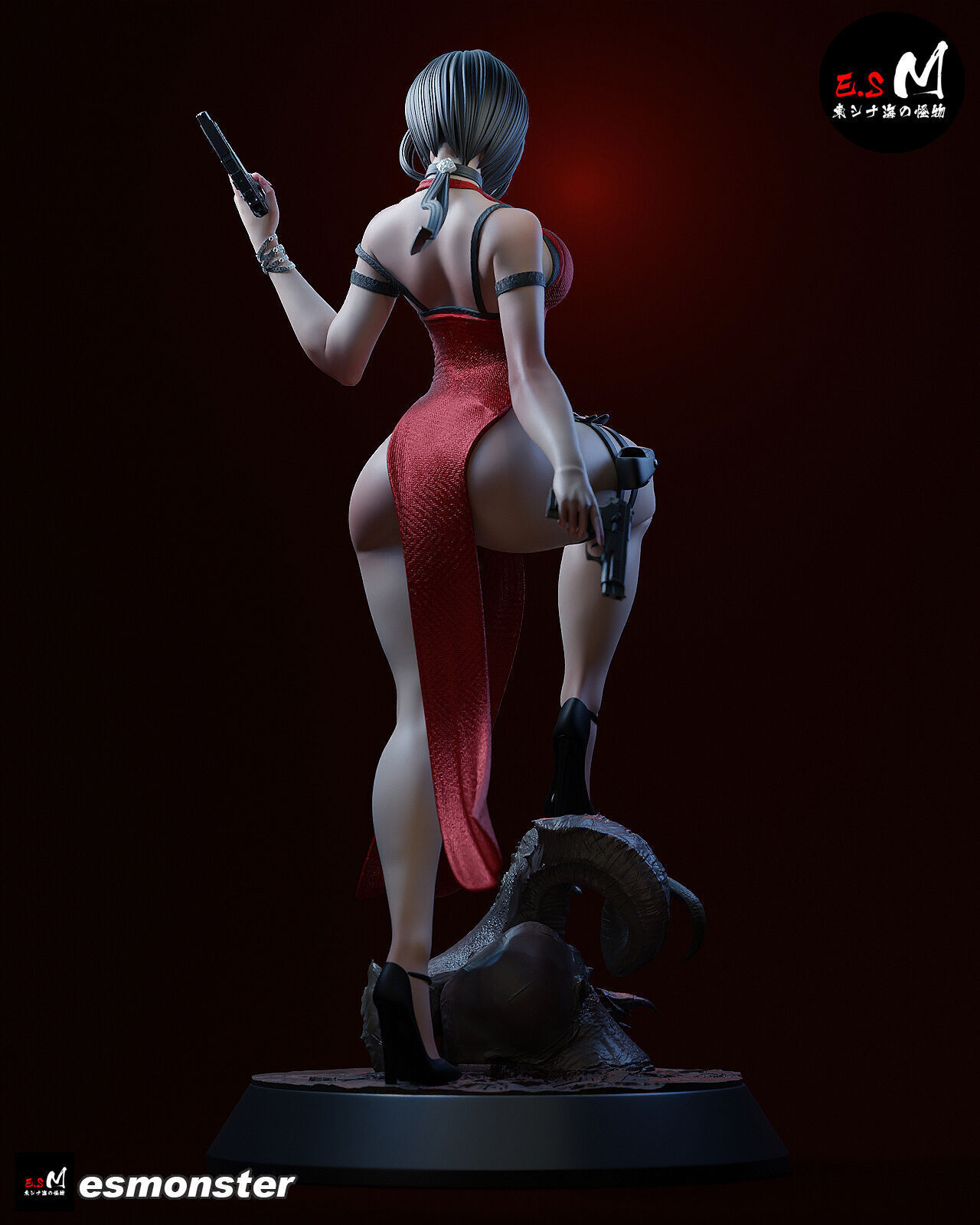 Ada wong CHARACTER BY ESM 3D print model_14