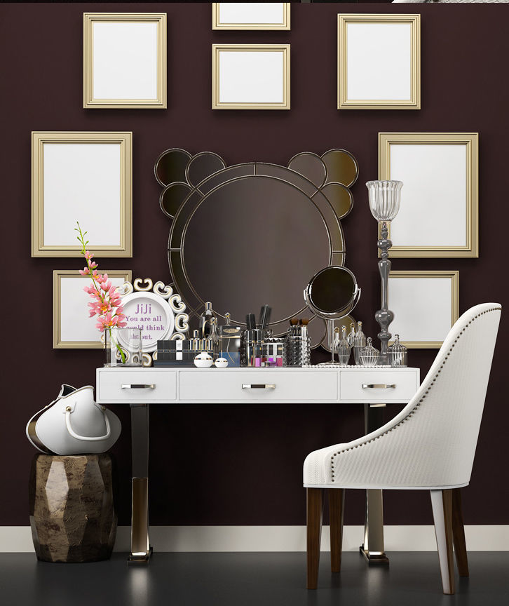 Dressing Table 3D model_2