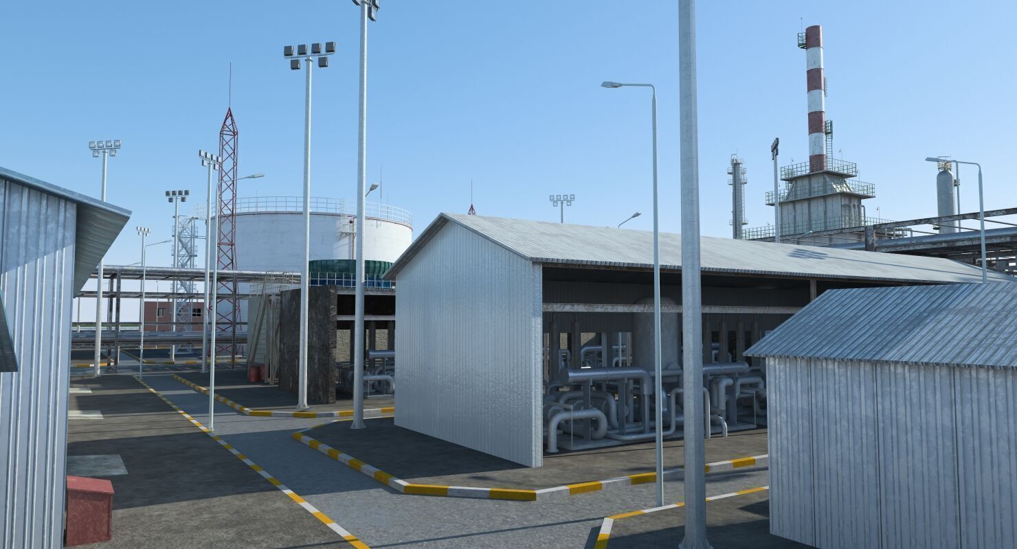 Refinery 3D model_12