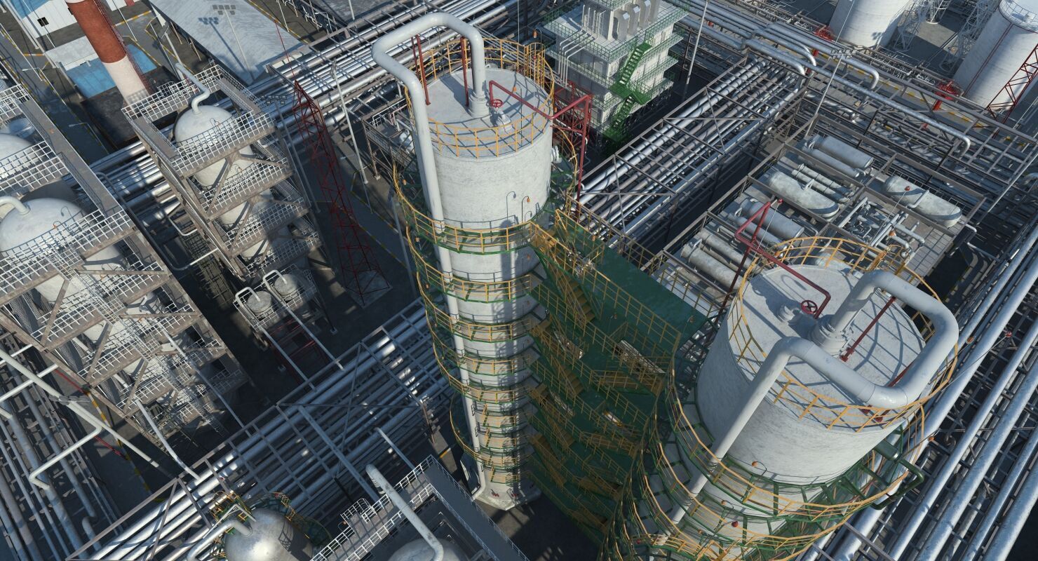 Refinery 3D model_25