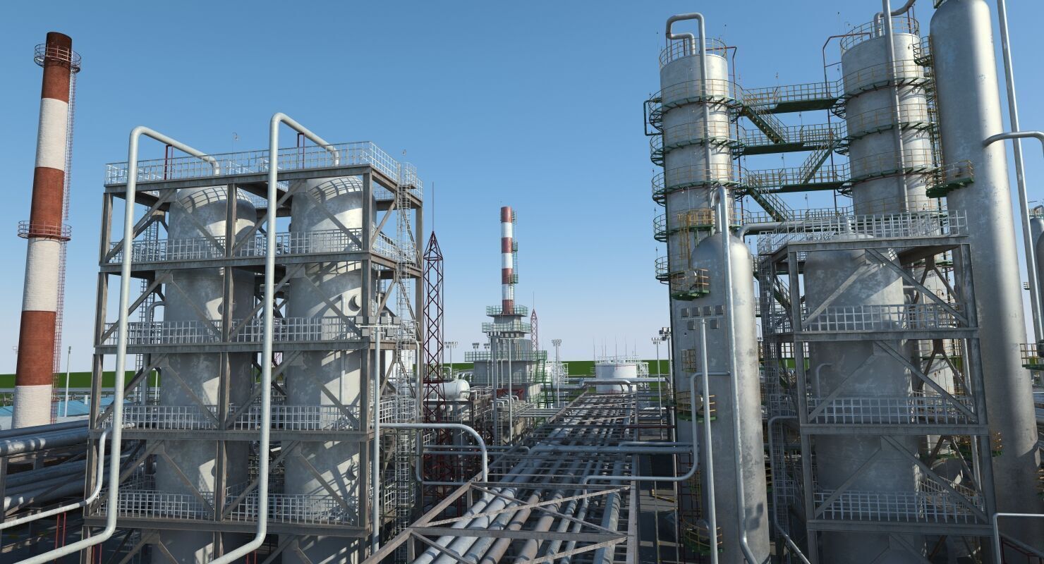 Refinery 3D model_14