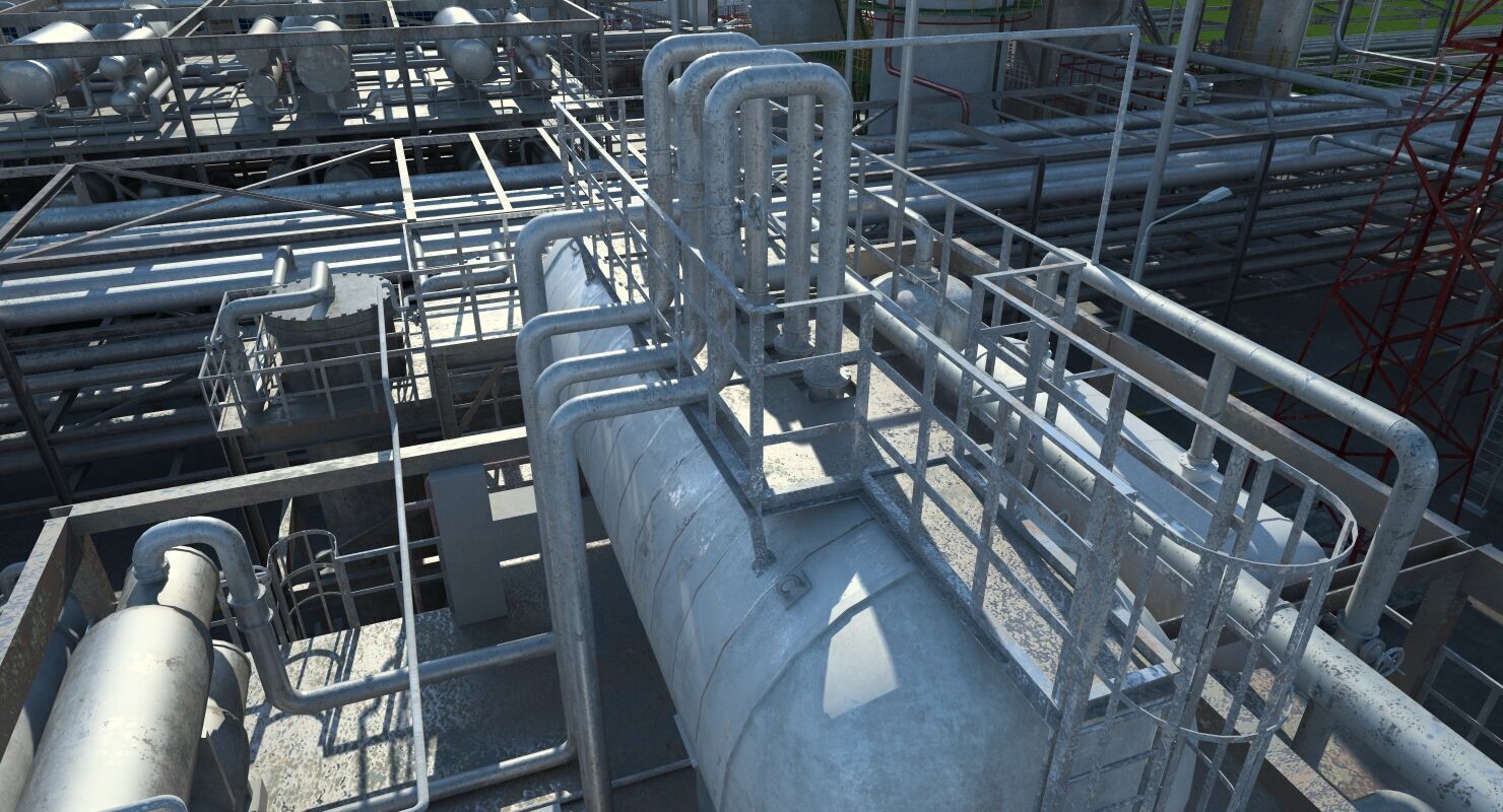Refinery 3D model_32
