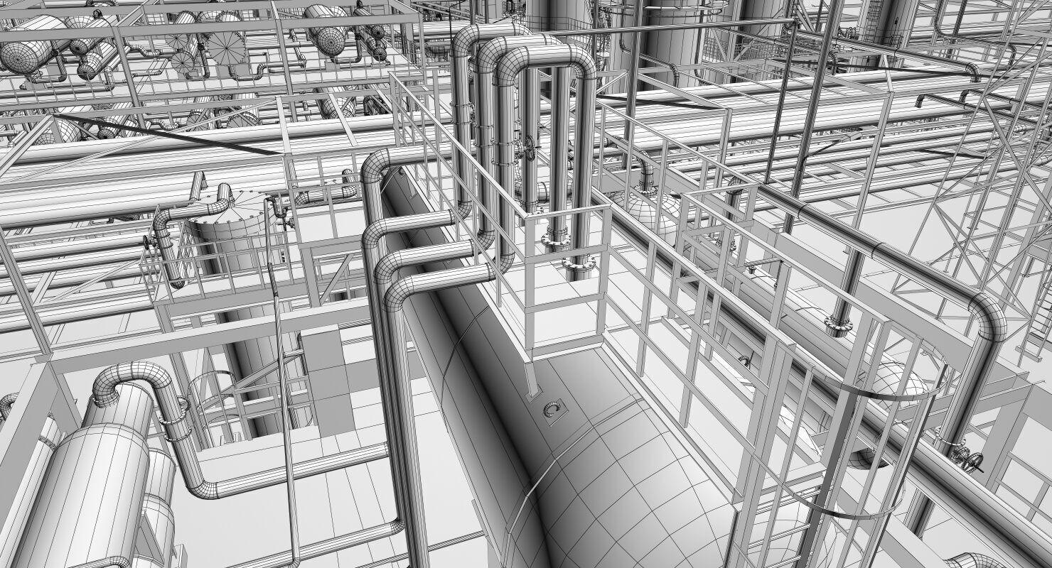 Refinery 3D model_50