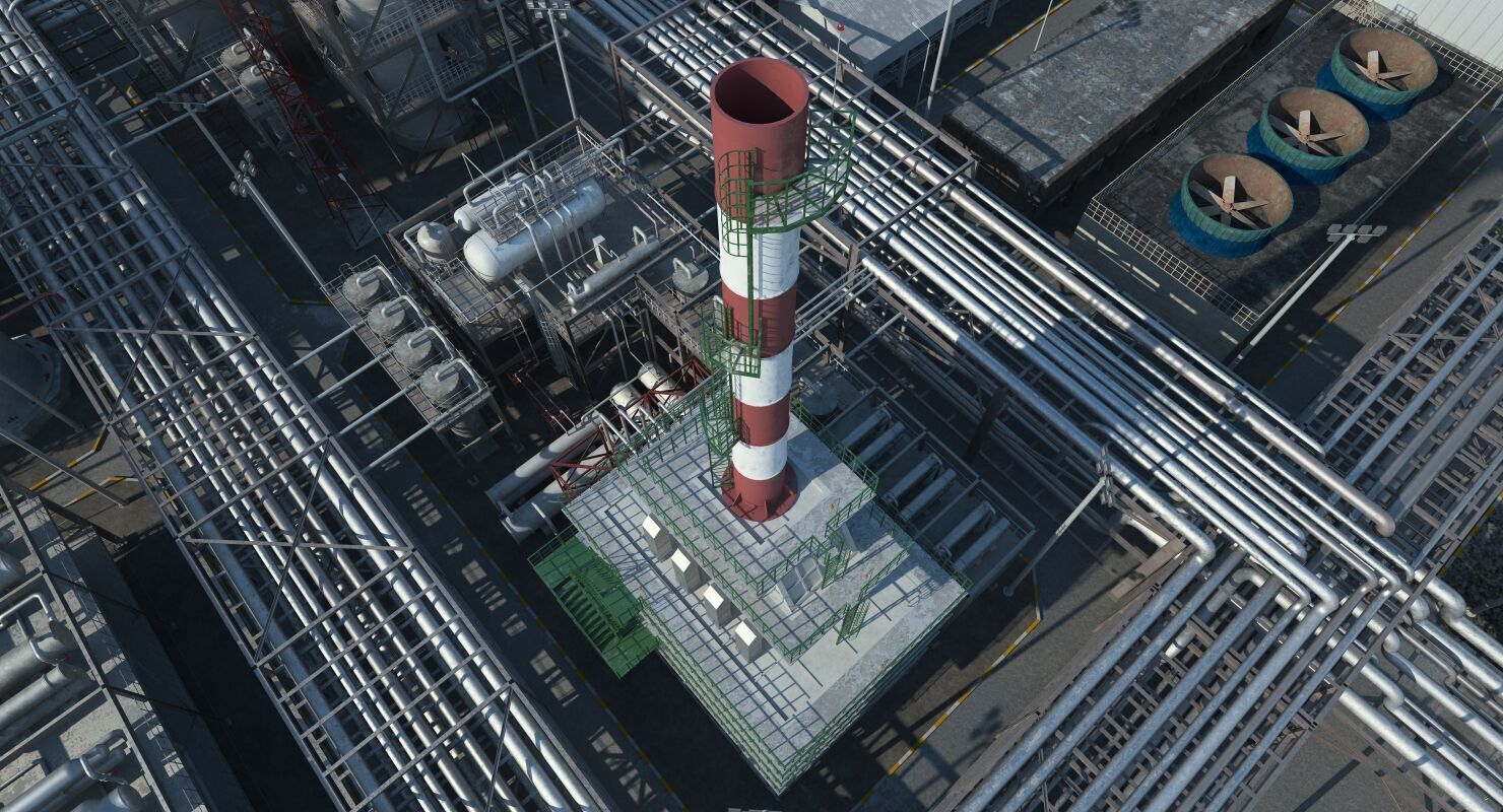 Refinery 3D model_24