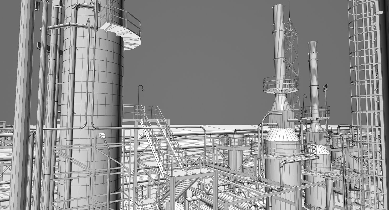 Refinery 3D model_48