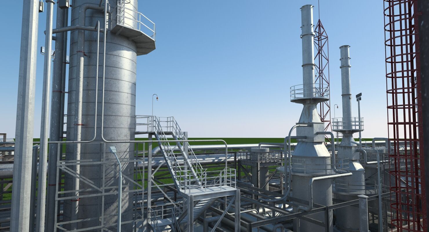 Refinery 3D model_31