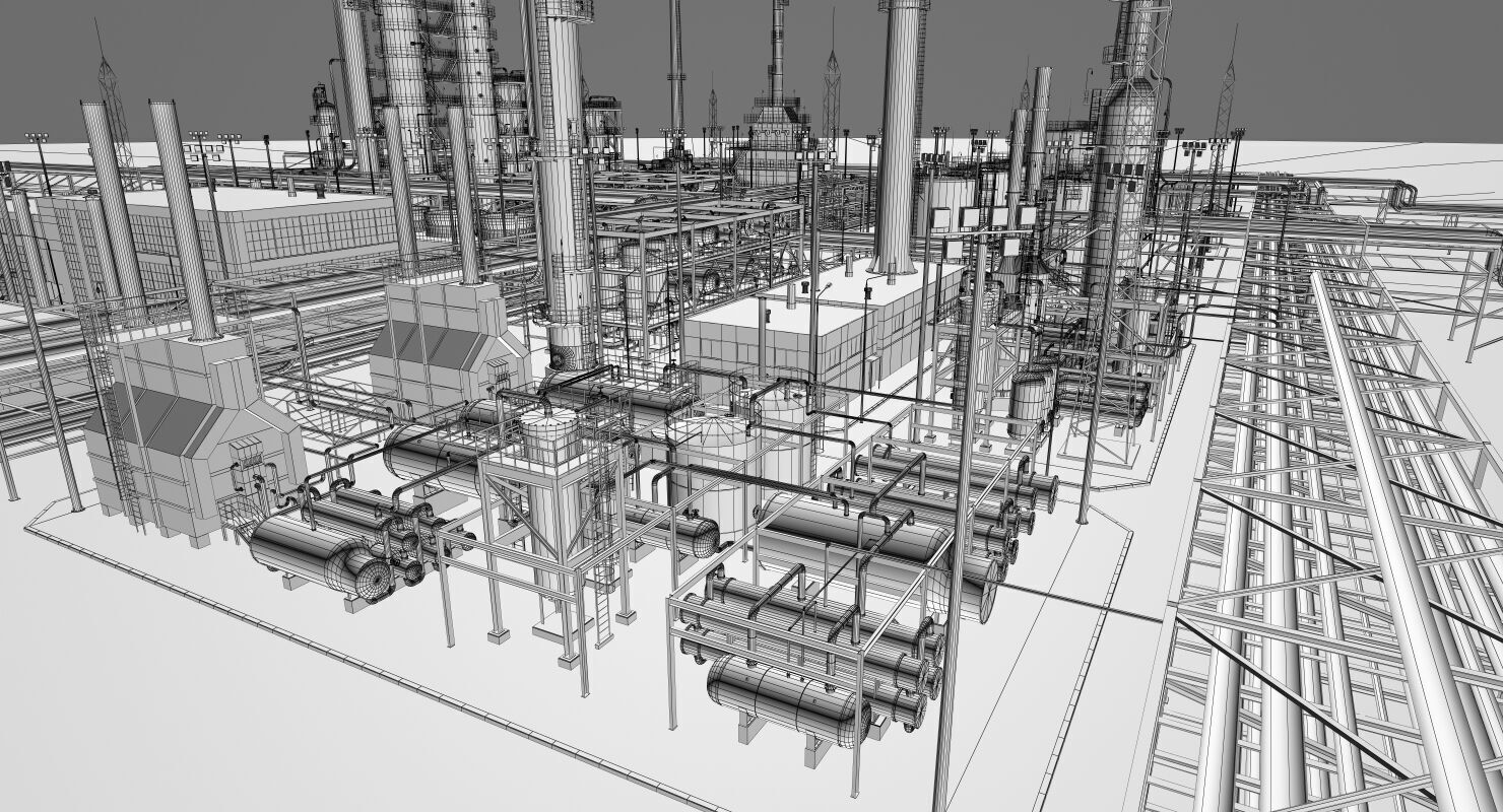 Refinery 3D model_45