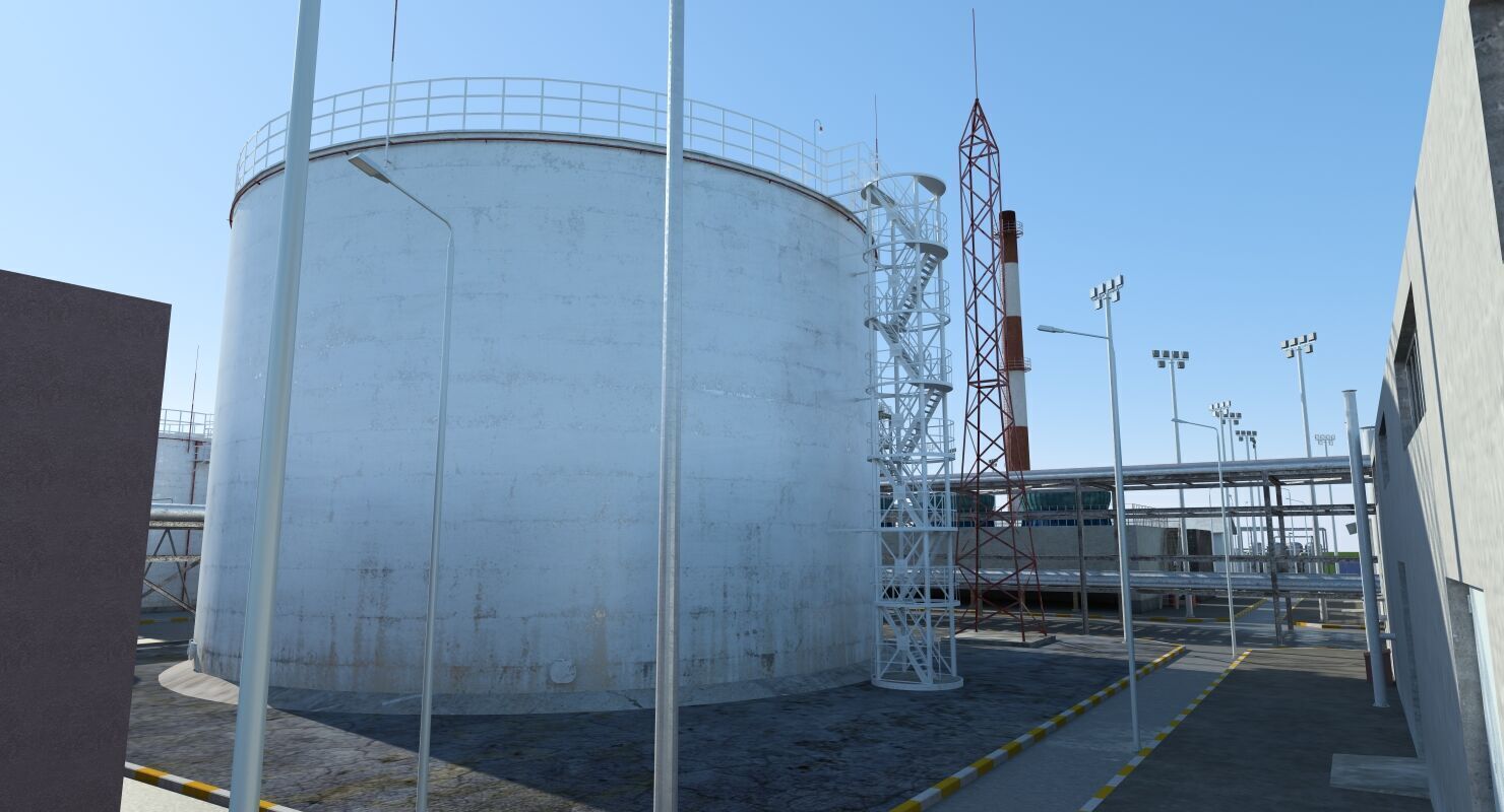 Refinery 3D model_19