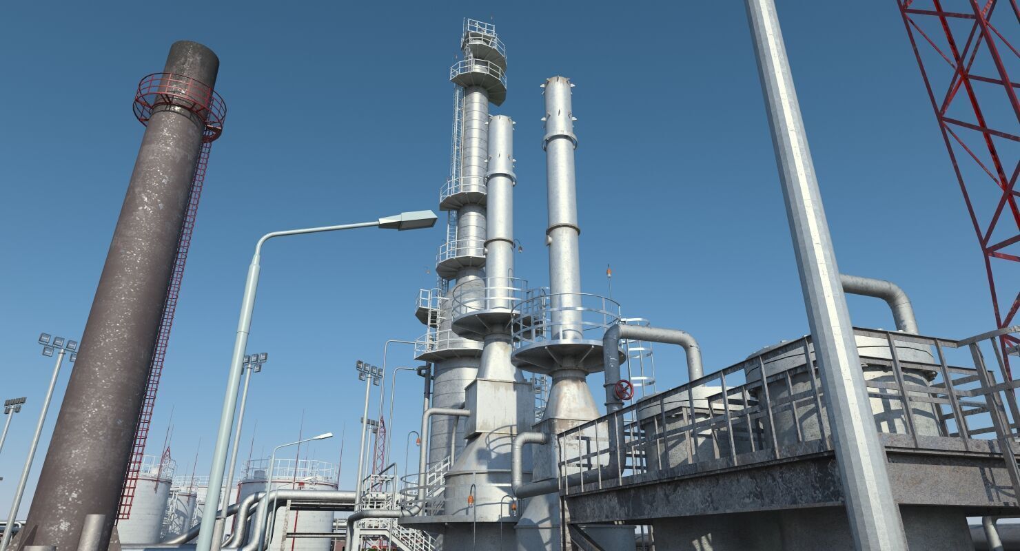Refinery 3D model_27