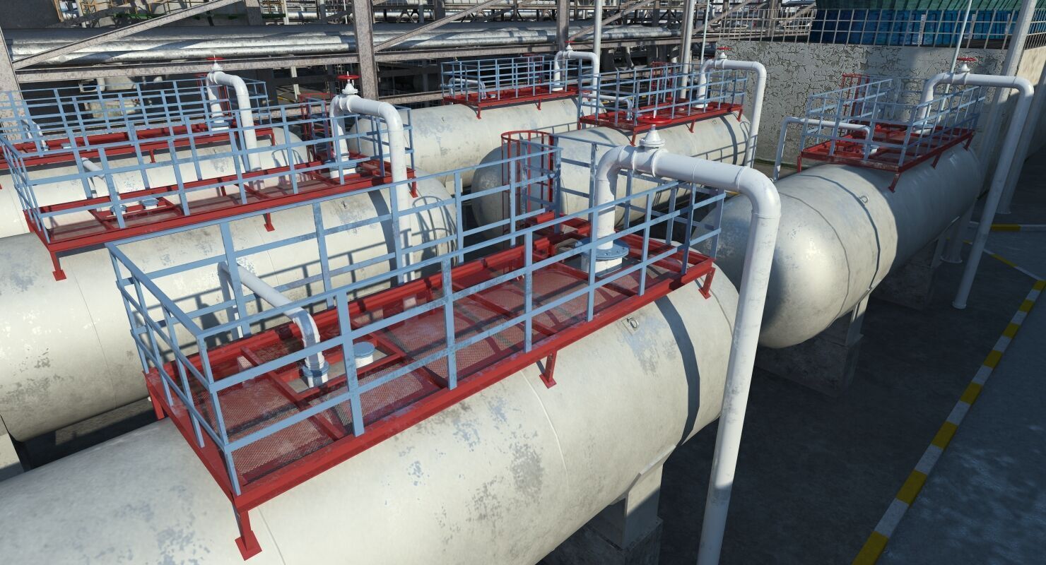 Refinery 3D model_16