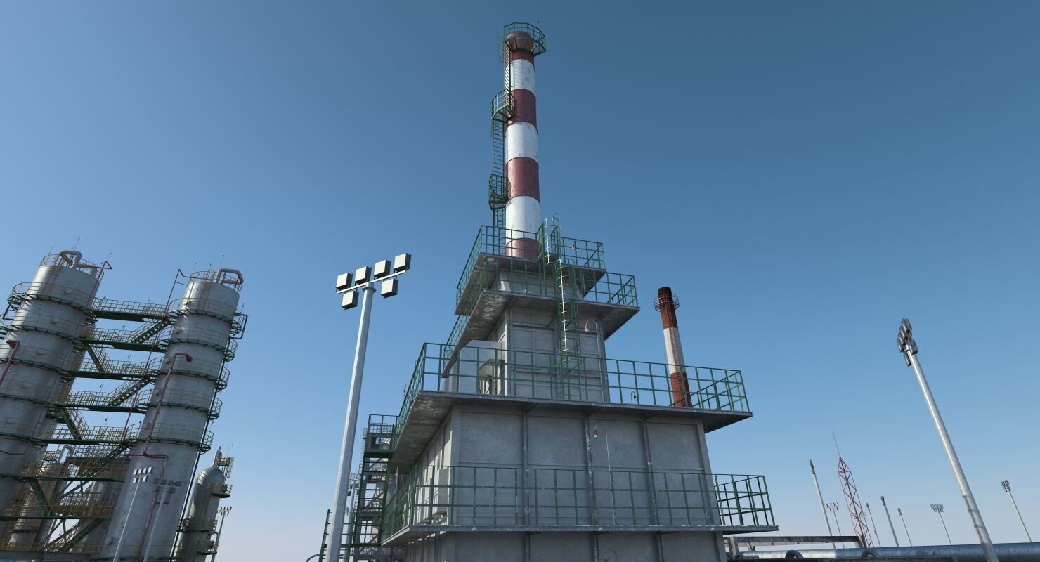 Refinery 3D model_23