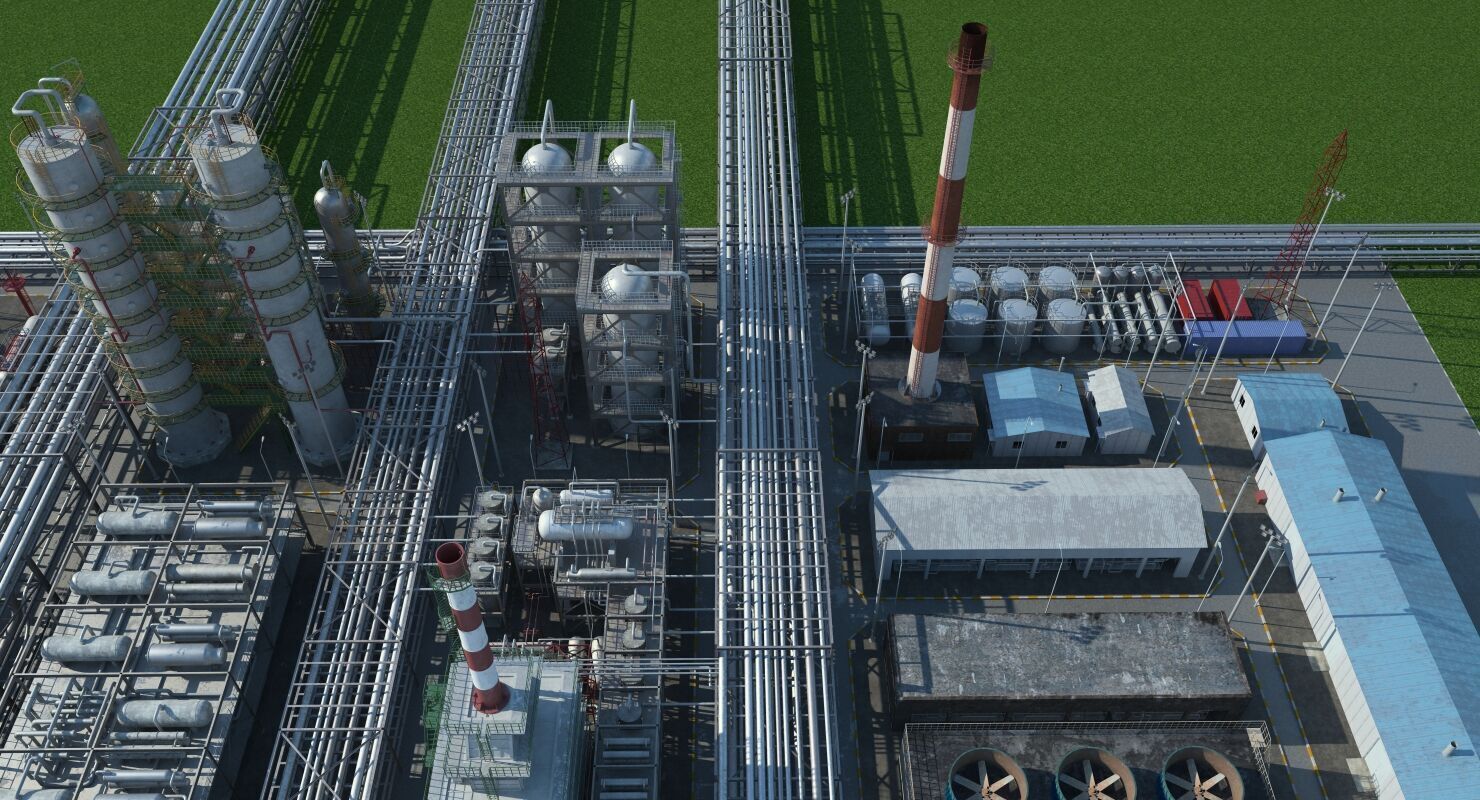 Refinery 3D model_29