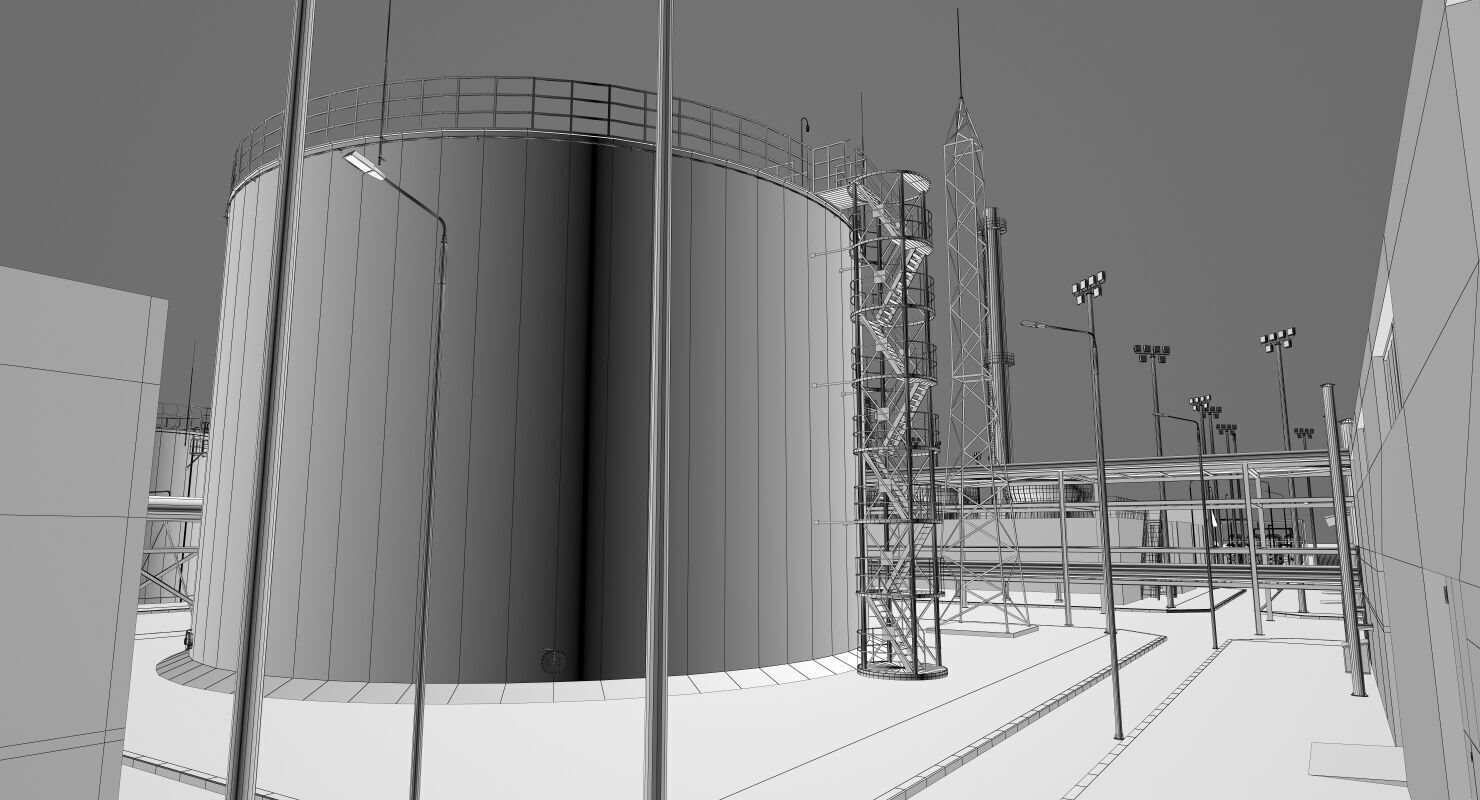 Refinery 3D model_46